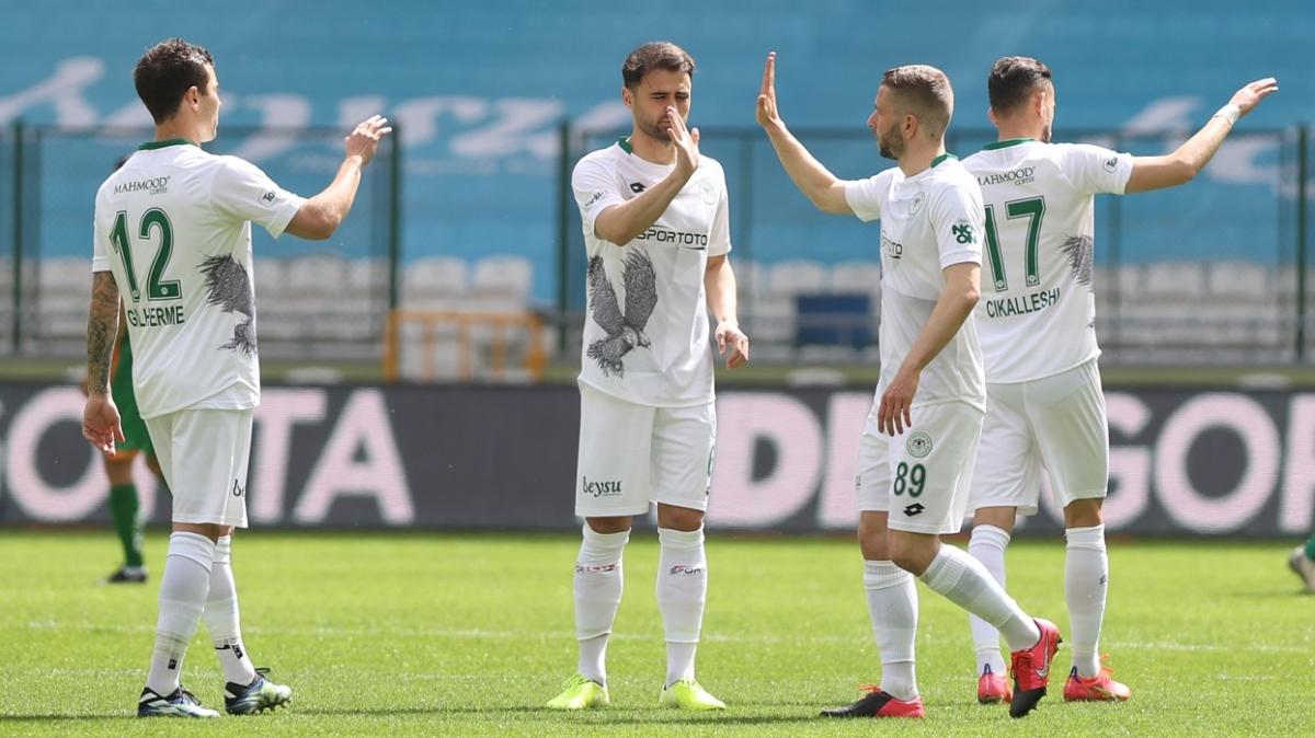 Konyaspor sahasında Alanyaspor'u 1-0 mağlup etti