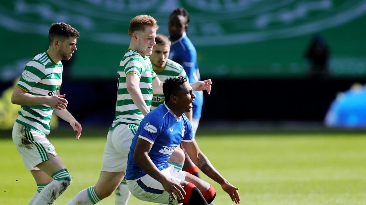Old Firm derbisinde Celtic sahasında Rangers ile 1-1 berabere kaldı