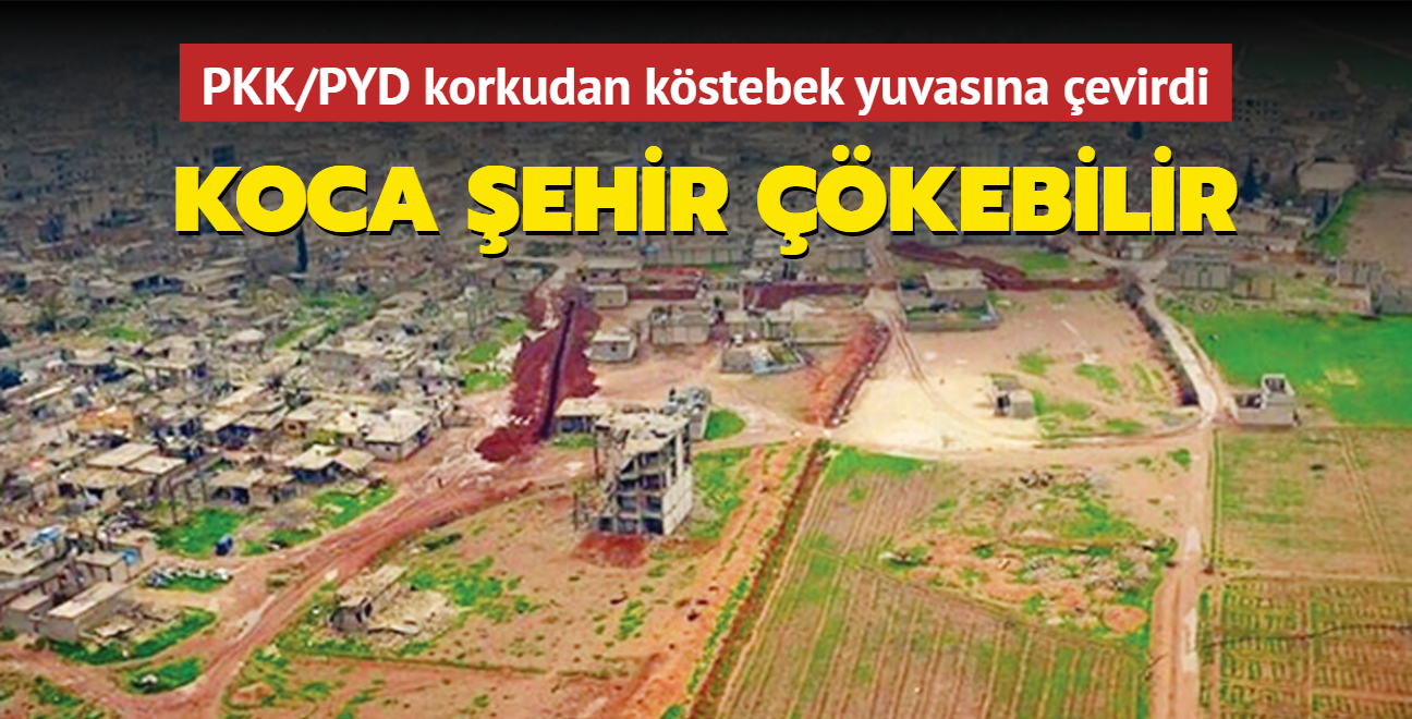 PKK/PYD, Ayn el Arap' kstebek yuvasna evirdi: Koca ehir kebilir