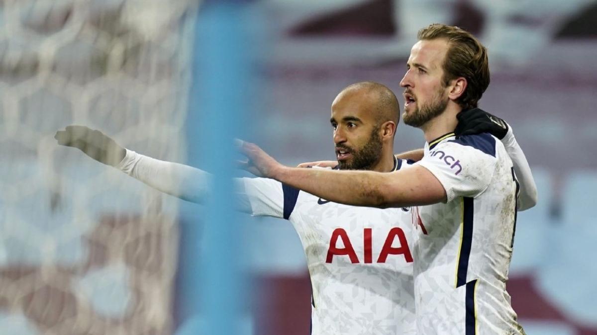 Tottenham, Aston Villa deplasmannda gle oynaya kazand