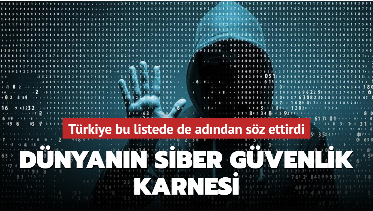 Trkiye siber gvenlik konusunda dnyada yzde 5'lik dilime girmeyi baard