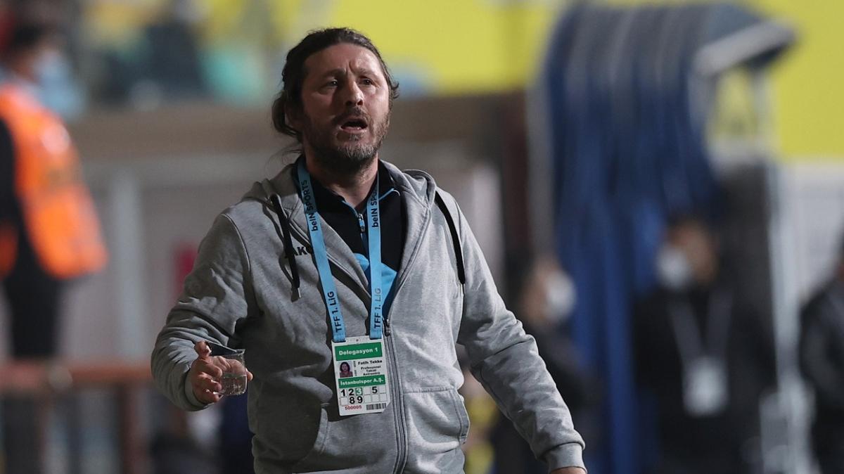 İstanbulspor'da teknik direktör Fatih Tekke'nin sözleşmesi karşılıklı feshedildi