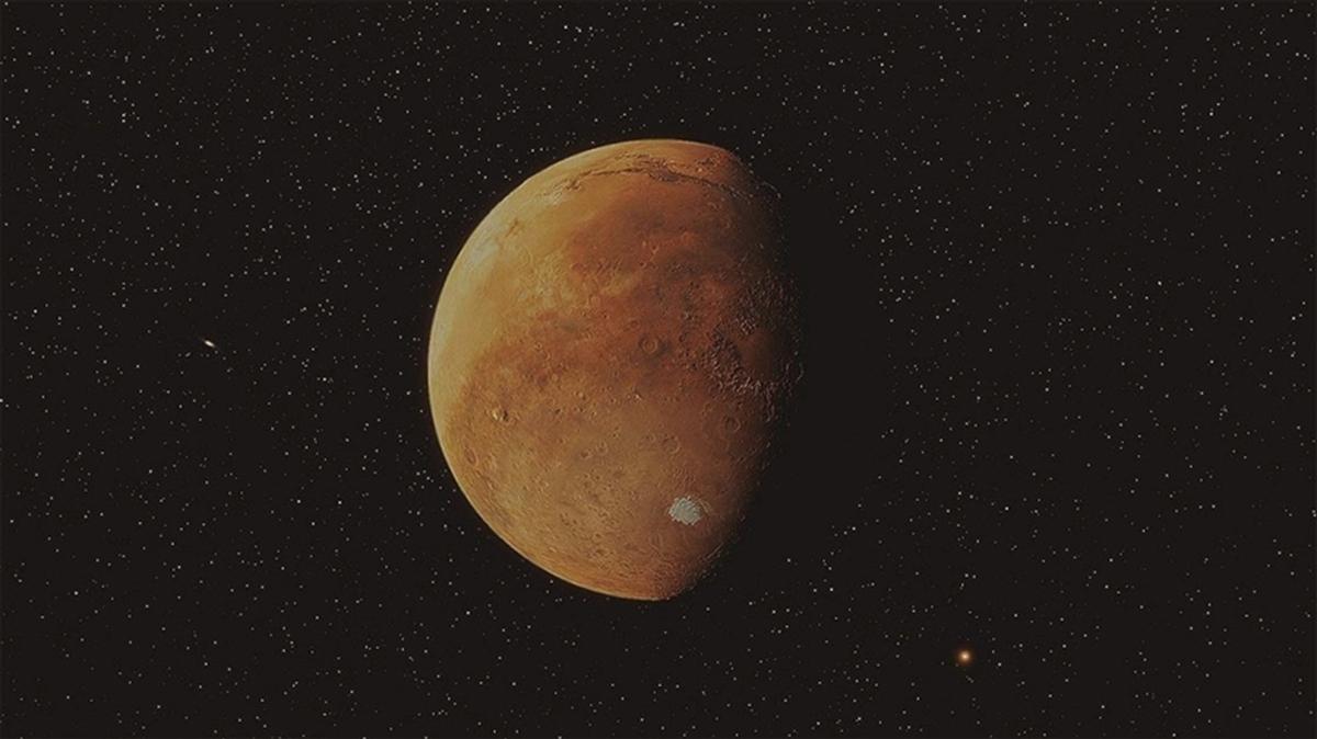 in'in Tienvn-1 arac Mars'n iki tarafndan fotoraf ekti
