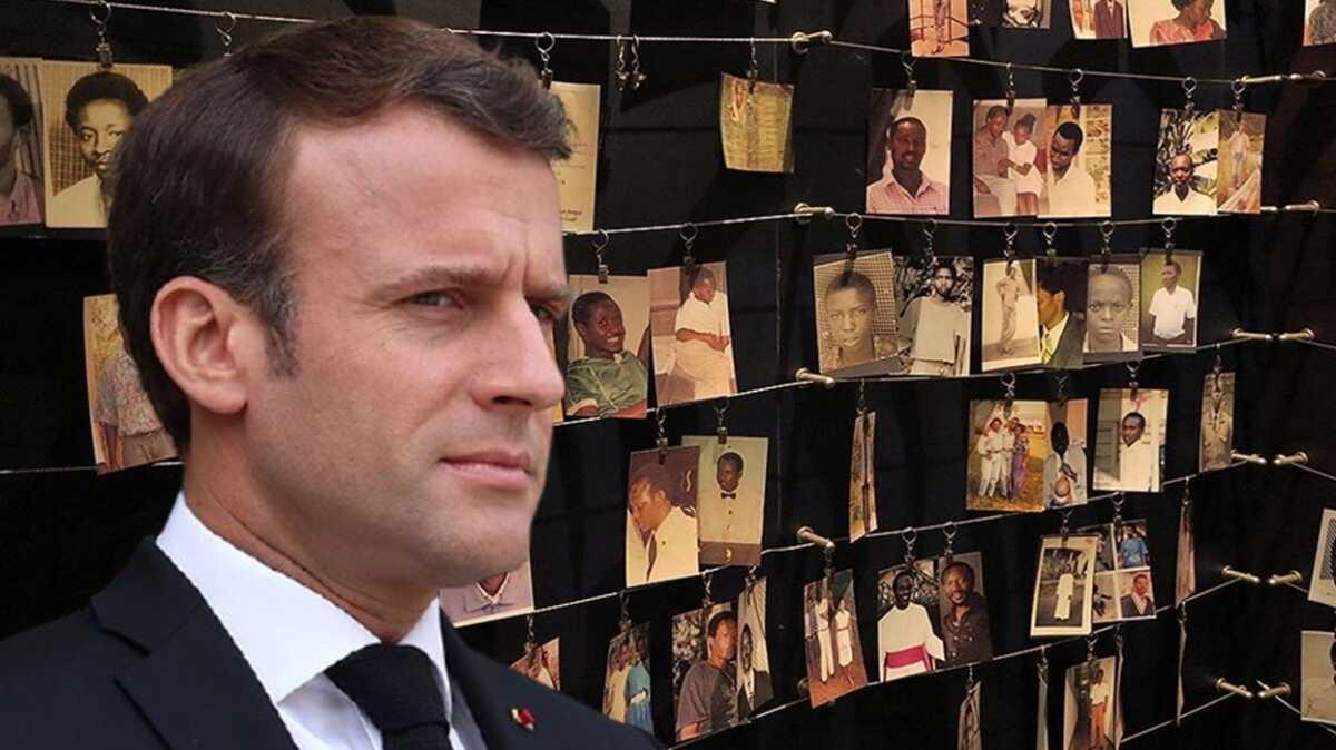 Macron'a sunuldu... Soykrm raporunda btn oklar Fransa'y gsteriyor