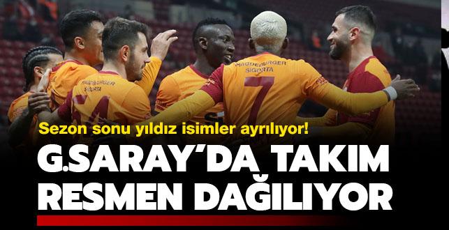 Galatasaray'da ayrlk rzgar! Yldzlar bir bir ayrlyor...