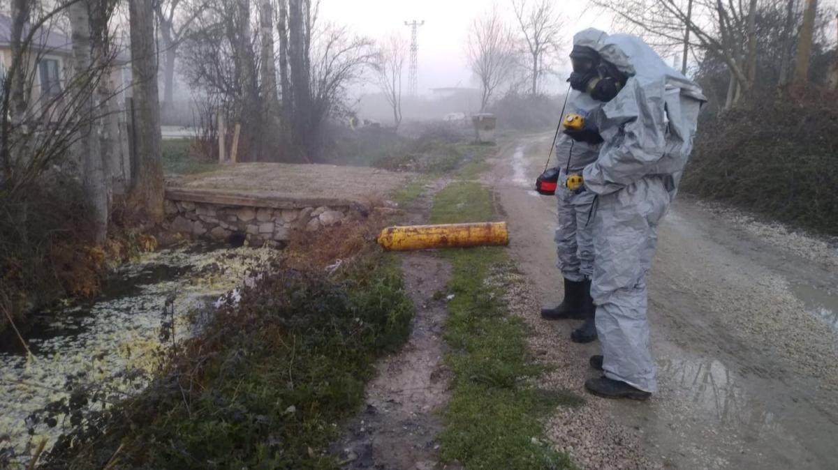 Sakarya'da kimyasal sznt: 2'si polis 12 kii zehirlendi