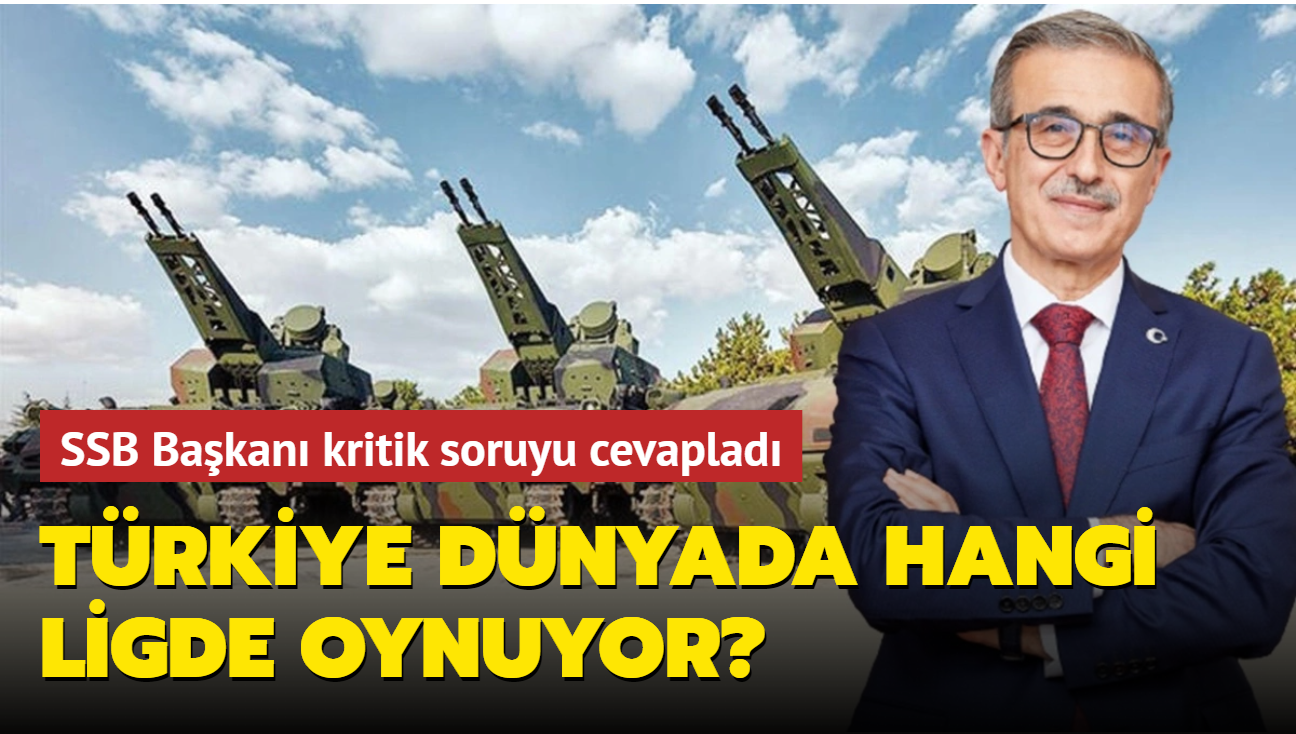 smail Demir savunma sanayiinde Trkiye'nin dnyadaki roln anlatt