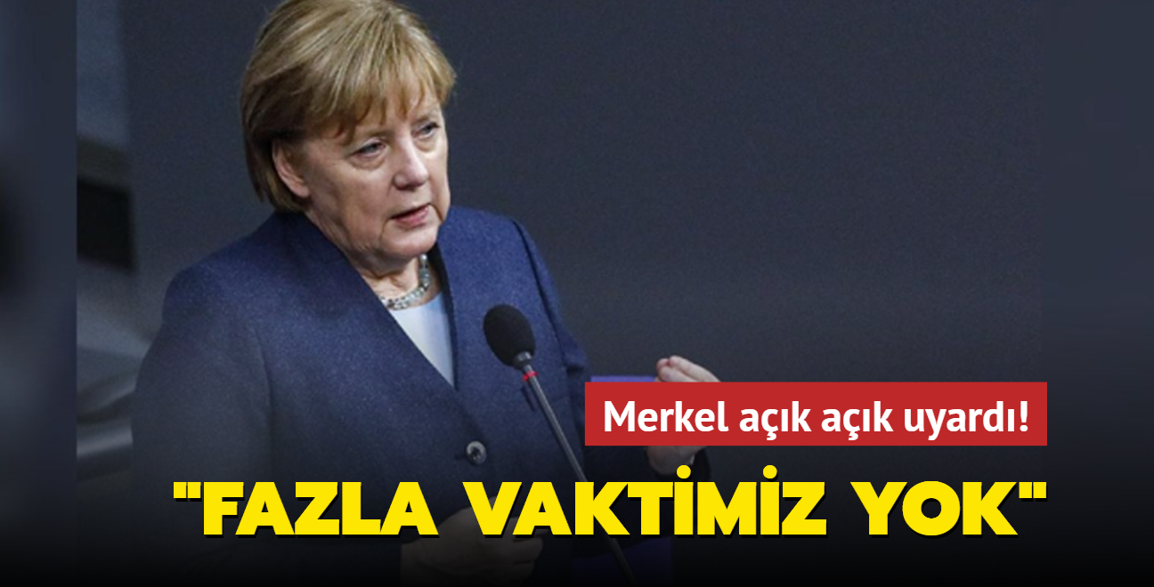 Merkel'den eyalet başkanlarına koronavirüs çağrısı: Tedbirleri uygulayın