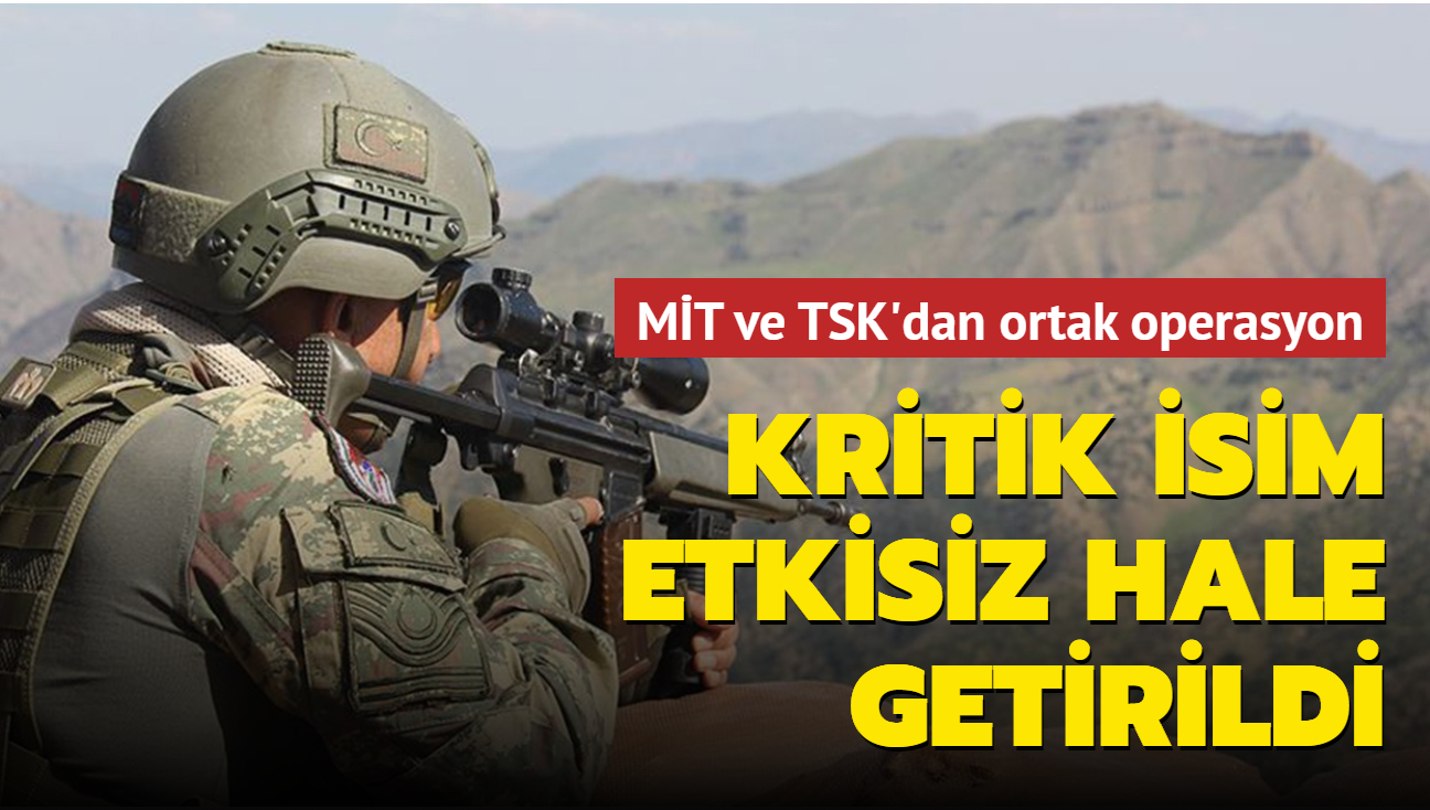 Son dakika haberi: PKK'nn kritik ismi mer Aydn etkisiz hale getirildi