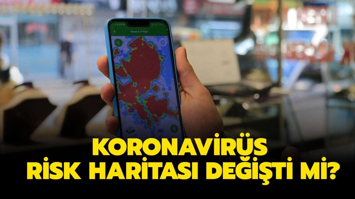 l il koronavirs risk haritas renk tablosu nasl oldu" Trkiye Koronavirs risk haritas gncellendi! 