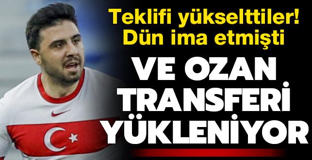 Son dakika transfer haberi: Crystal Palace'dan Ozan Tufan iin Fenerbahe'ye yeni teklif