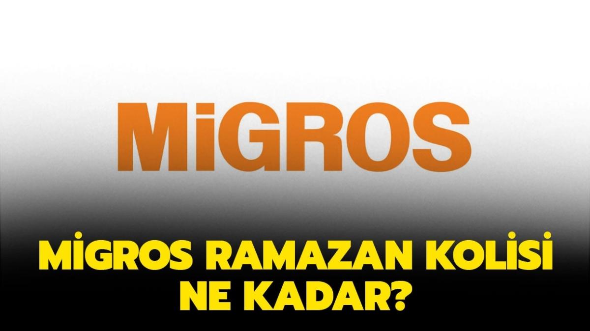 Migros Ramazan kolisi 2021 içeriğinde neler var" Migros Ramazan erzak kolisi ne kadar, kaç TL"