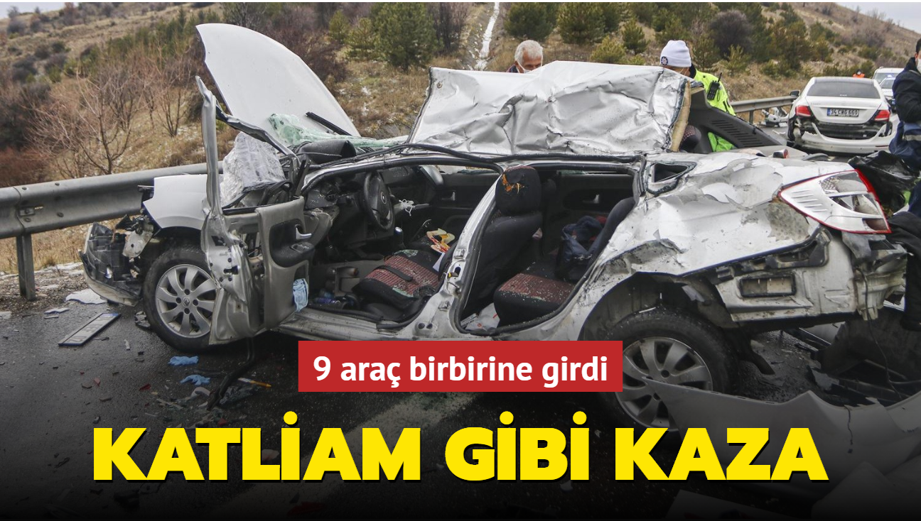 Son dakika haberi: Ankara'da 9 ara birbirine girdi: 4 l, 5 yaral