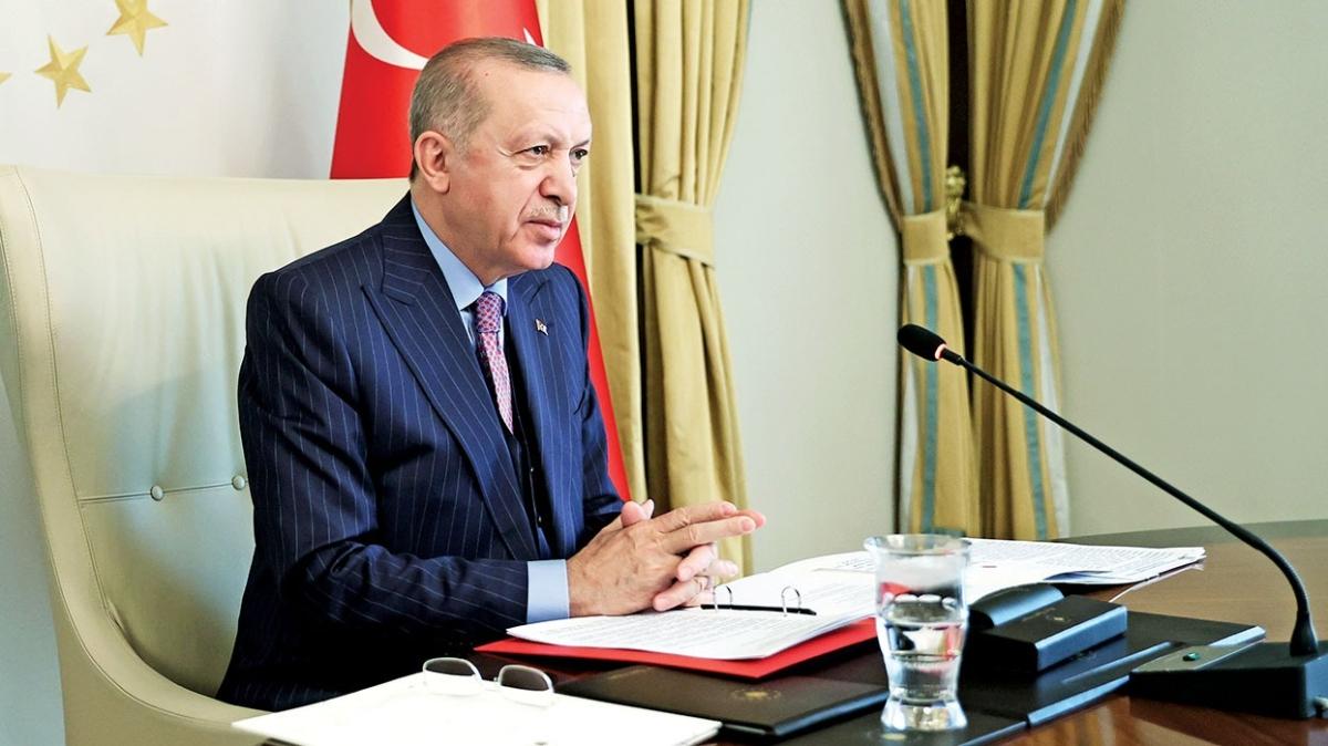 Başkan Erdoğan: Kıbrıs için güç birliği yapalım