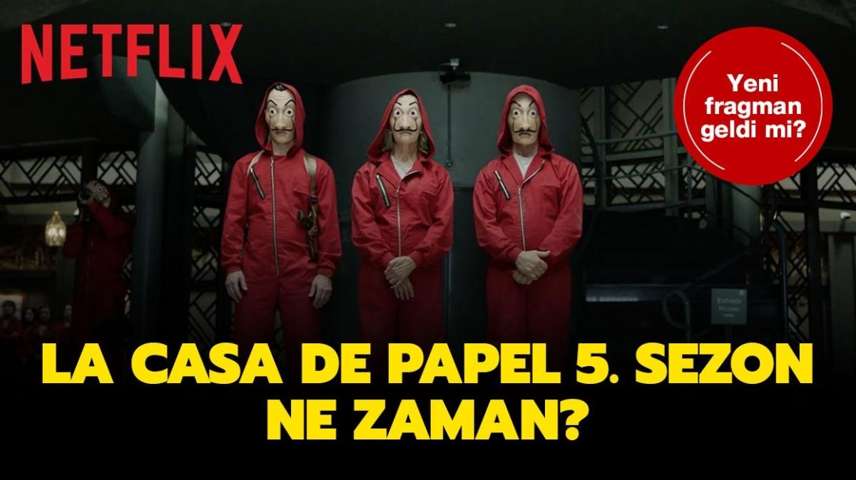 Netflix La Casa De Papel 5. sezon bekleniyor... 