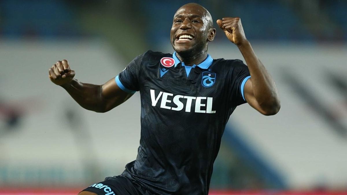 Trabzonspor Afobe'yi Sivasspor ma kadrosundan kard
