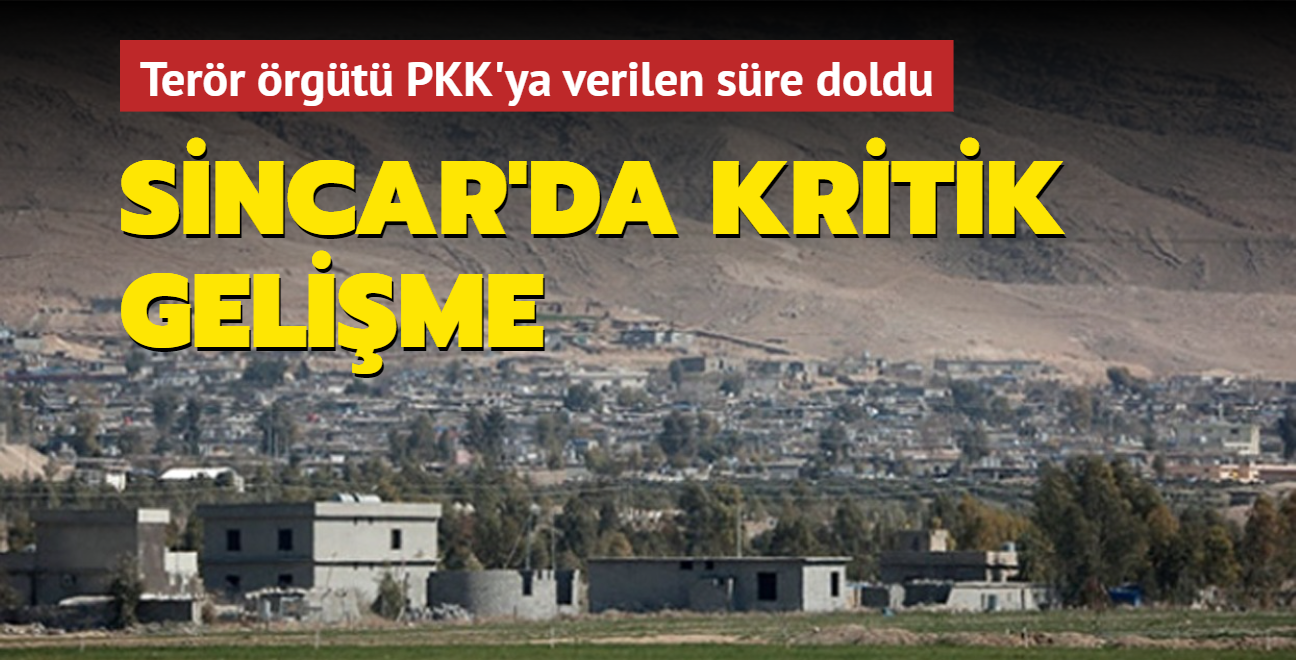 Terr rgt PKK'ya verilen sre doldu: Sincar'dan ekilecekler mi"