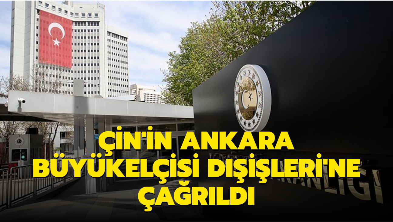 Son dakika haberi: in'in Ankara Bykelisi Dileri'ne arld