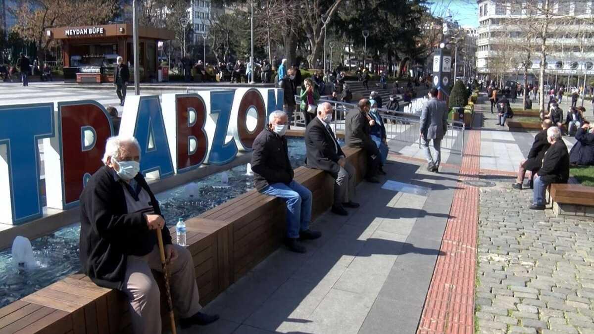 Trabzon'da sevindiren gelime: 65 ya stnde vaka azald