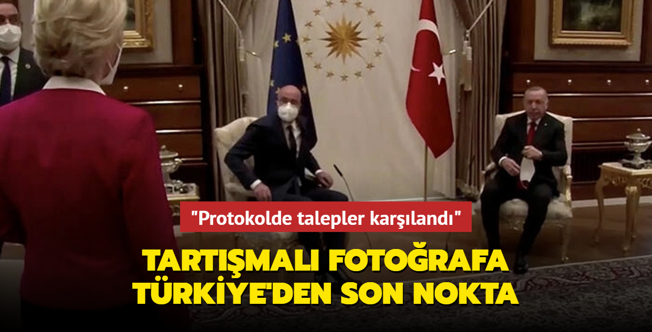 Tartmal fotorafa Trkiye'den son nokta: Protokol AB tarafnn talebiydi