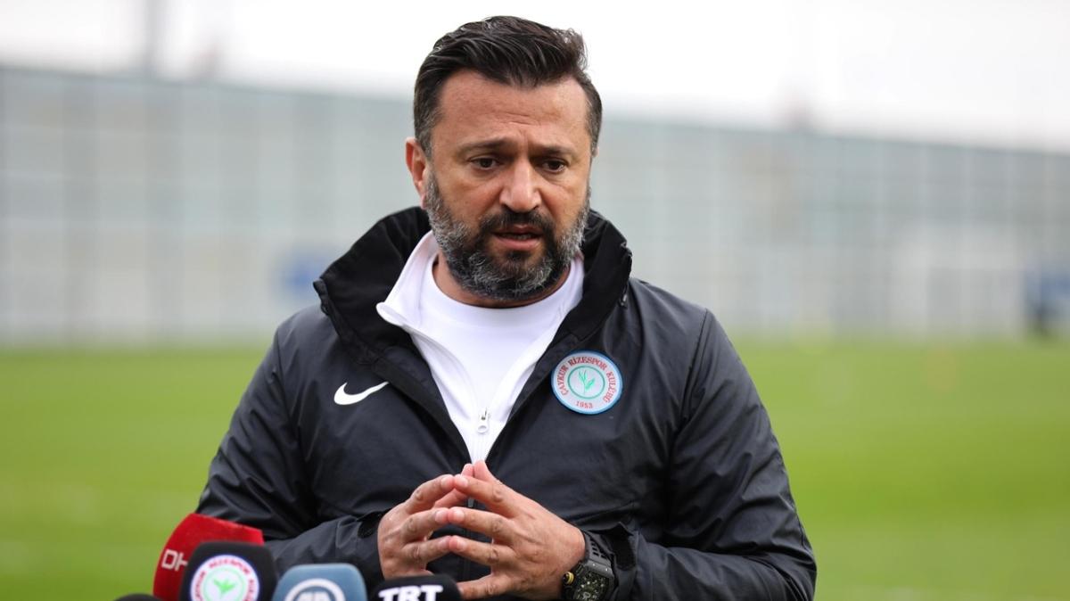 Bülent Uygun: Hedefimiz Trabzonspor'u yenmek