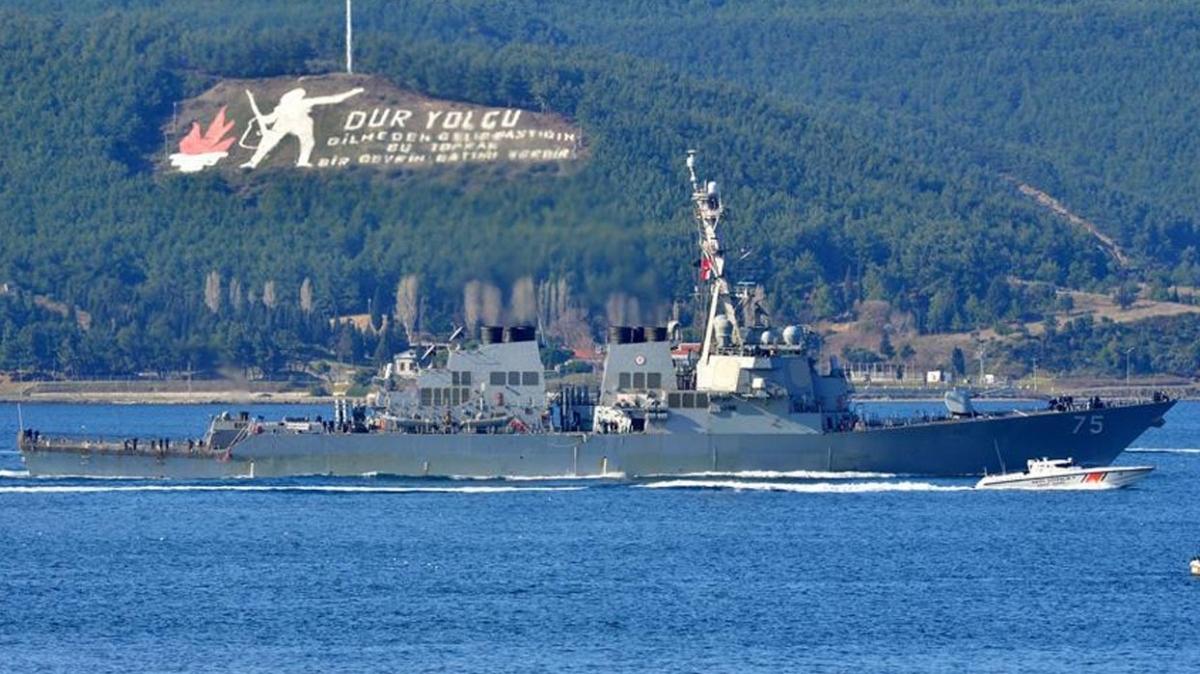 ABD'den Trkiye'ye gei bavurusu... ABD'nin 2 sava gemisini Karadeniz'e gnderecek