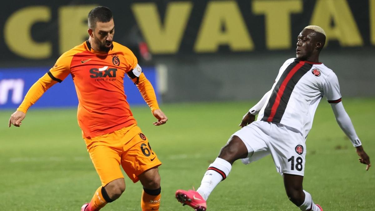 Galatasaray sahasnda Fatih Karagmrk'e kar malubiyet yz grmedi