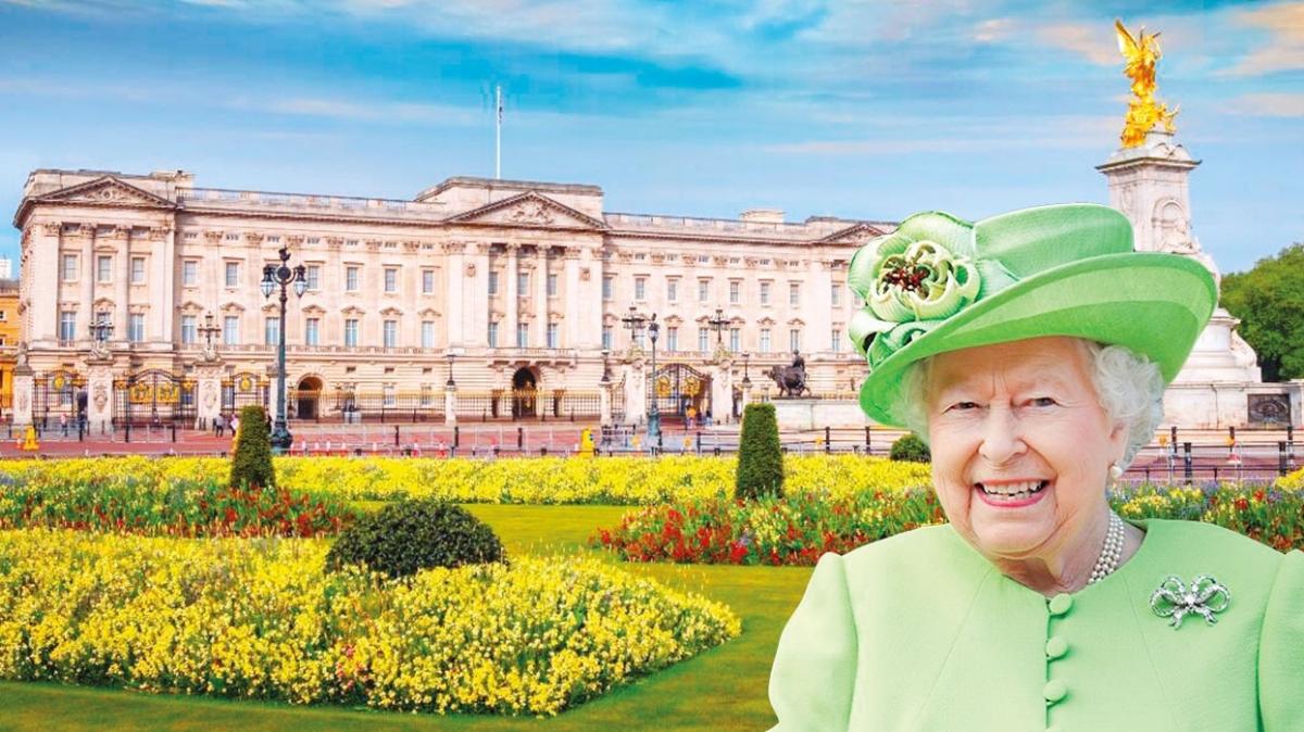Kraliyet tarihinde bir ilke daha imza att! Buckingham Saray'nn bahesini at