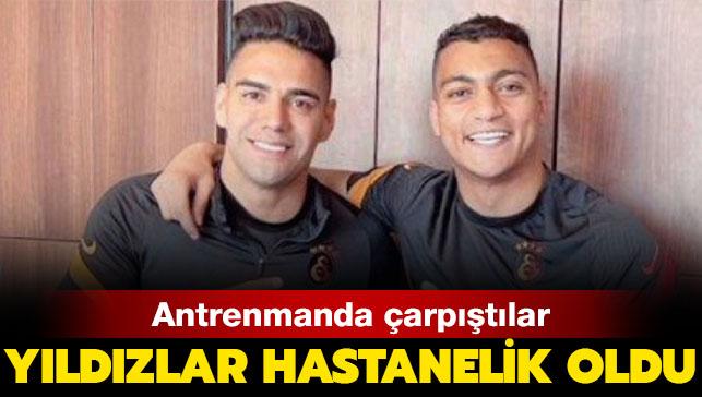 Galatasaray'da Falcao ve Kerem hastanelik oldu