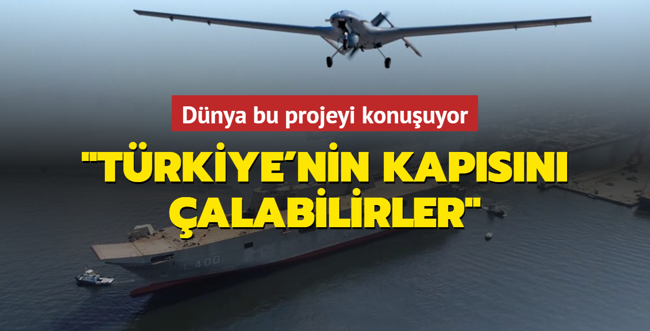 Dnya bunu konuuyor: Trkiye TCG Anadolu'ya SHA konulandryor