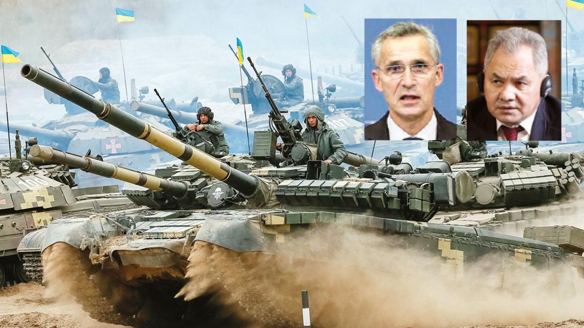 Rusya ve NATO'dan Donbas restlemesi