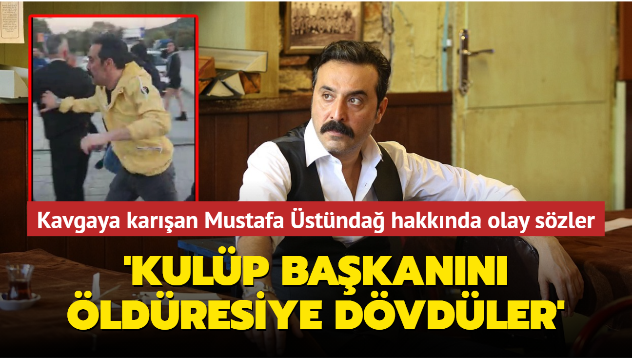 Ralli etkinliinde kavgaya karan Mustafa stnda hakknda olay yaratan szler! 'Kulp bakann ldresiye dvdler'