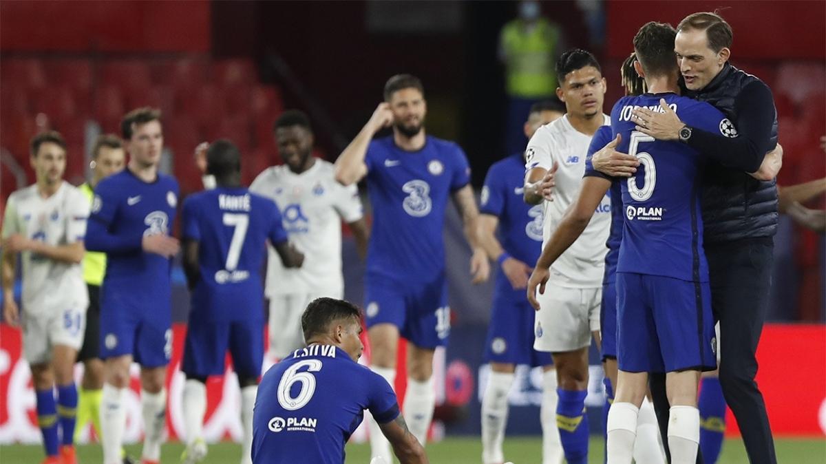 Chelsea, Porto'ya yenilmesine rağmen Şampiyonlar Ligi'nde yarı finalde