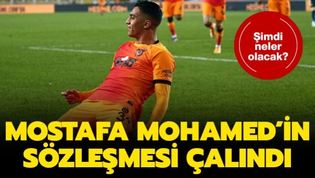 Son dakika Galatasaray haberleri... Mostafa Mohamed'in szlemesi alnd!