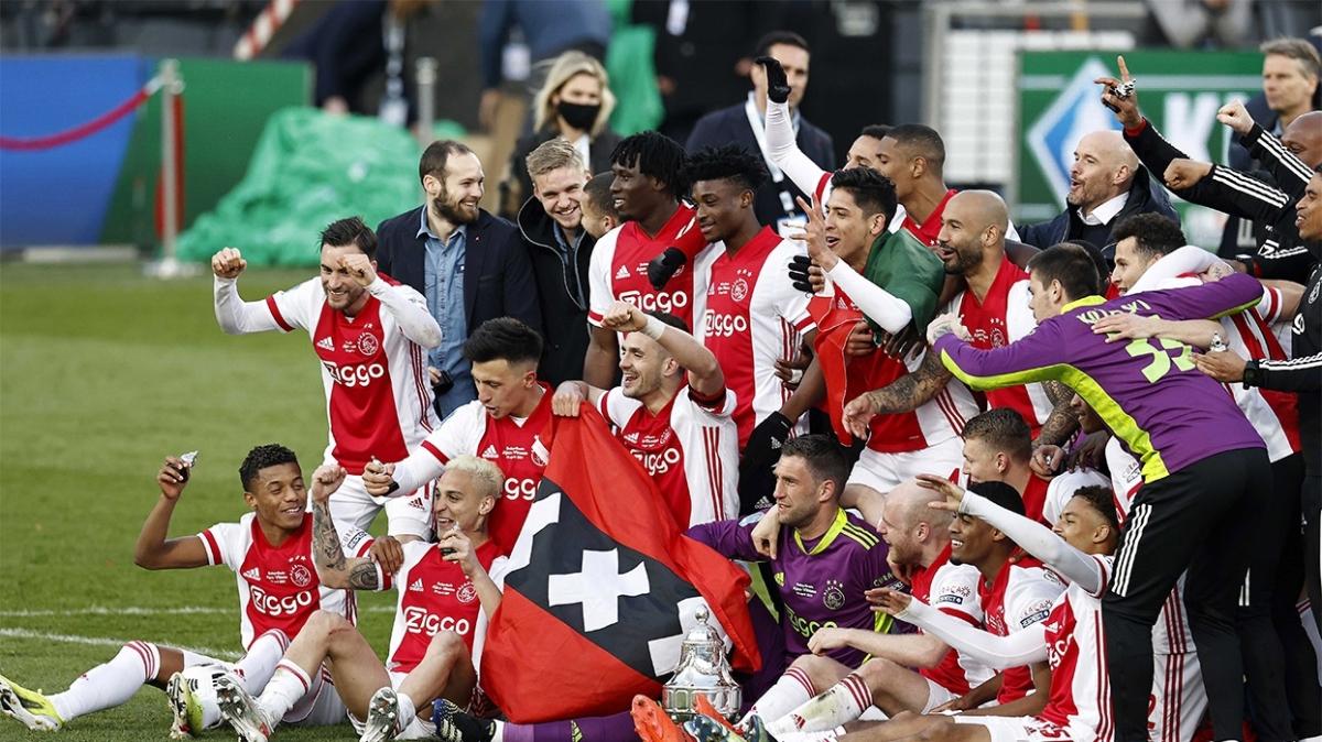 Ajax, Hollanda Kupası'nda son nefeste şampiyon oldu