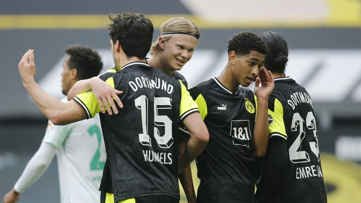Erling Haaland sessizliğini bozdu: Borussia Dortmund, Werder Bremen'i farklı geçti
