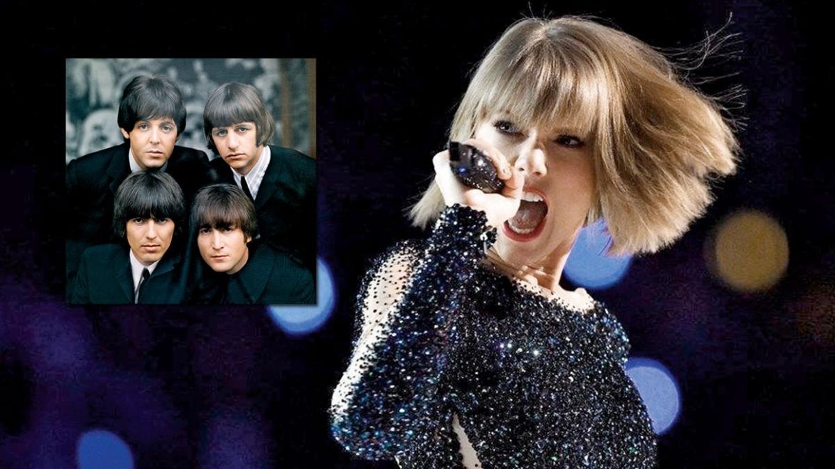Taylor Swift, The Beatles'n rekorunu krd