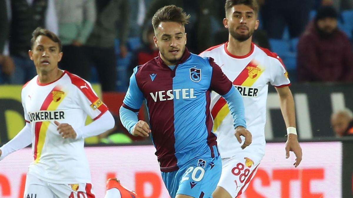 Trabzonspor'da Yusuf Sar Galatasaray'a kar oynayamayacak