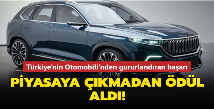 Trkiye'nin Otomobili piyasaya kmadan F Tasarm dl'ne layk grld