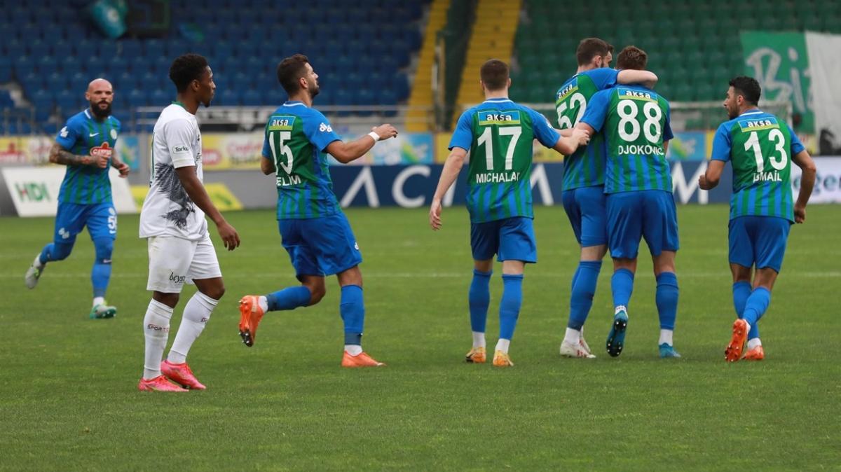Çaykur Rizespor konuk ettiği Konyaspor'u 5-3 mağlup etti