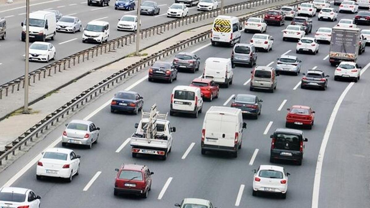 İstanbul'da motorlu araç sayısı 4 milyon 474 bin 536 oldu