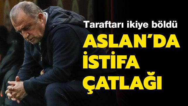 Galatasaray'da Fatih Terim konusu taraftar ikiye bld