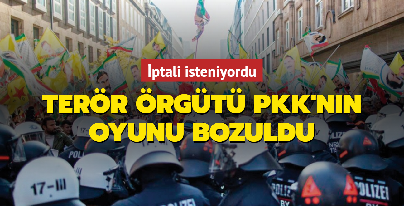 PKK'nın 'terör listesinden' çıkma oyunu bozuldu