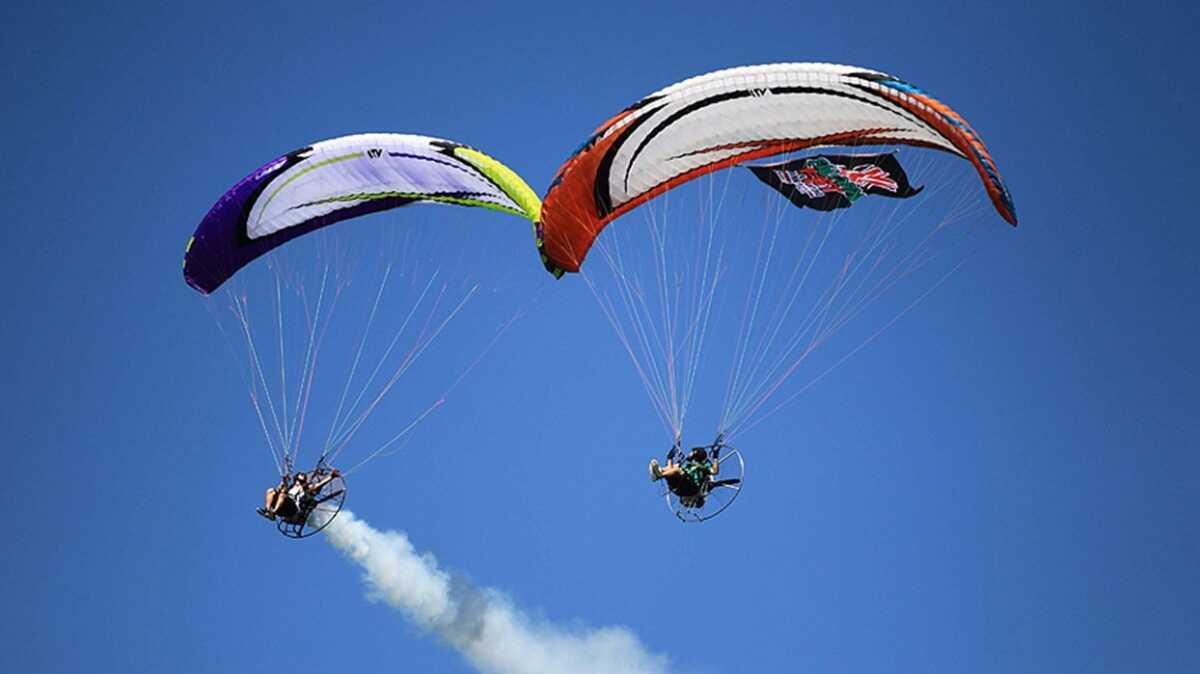Kstlamada paramotorla uu yapan 4 kiiye ceza kesildi