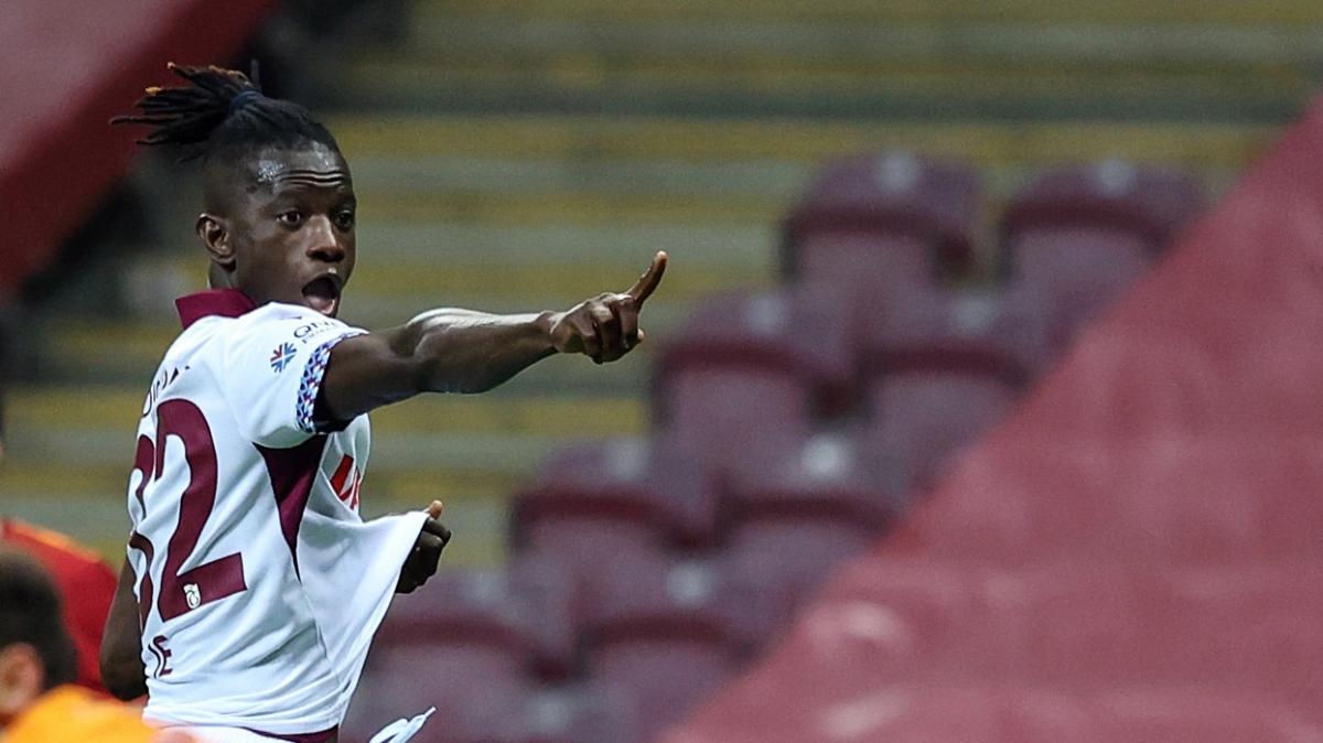 Trabzonspor'da Edgar Ie sakatlığı sebebiyle 2 hafta forma giyemeyecek