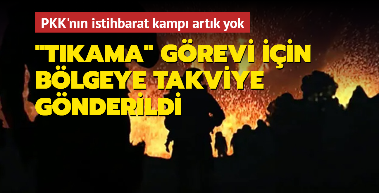 Terr rgt PKK'nn istihbarat kamp yok edildi