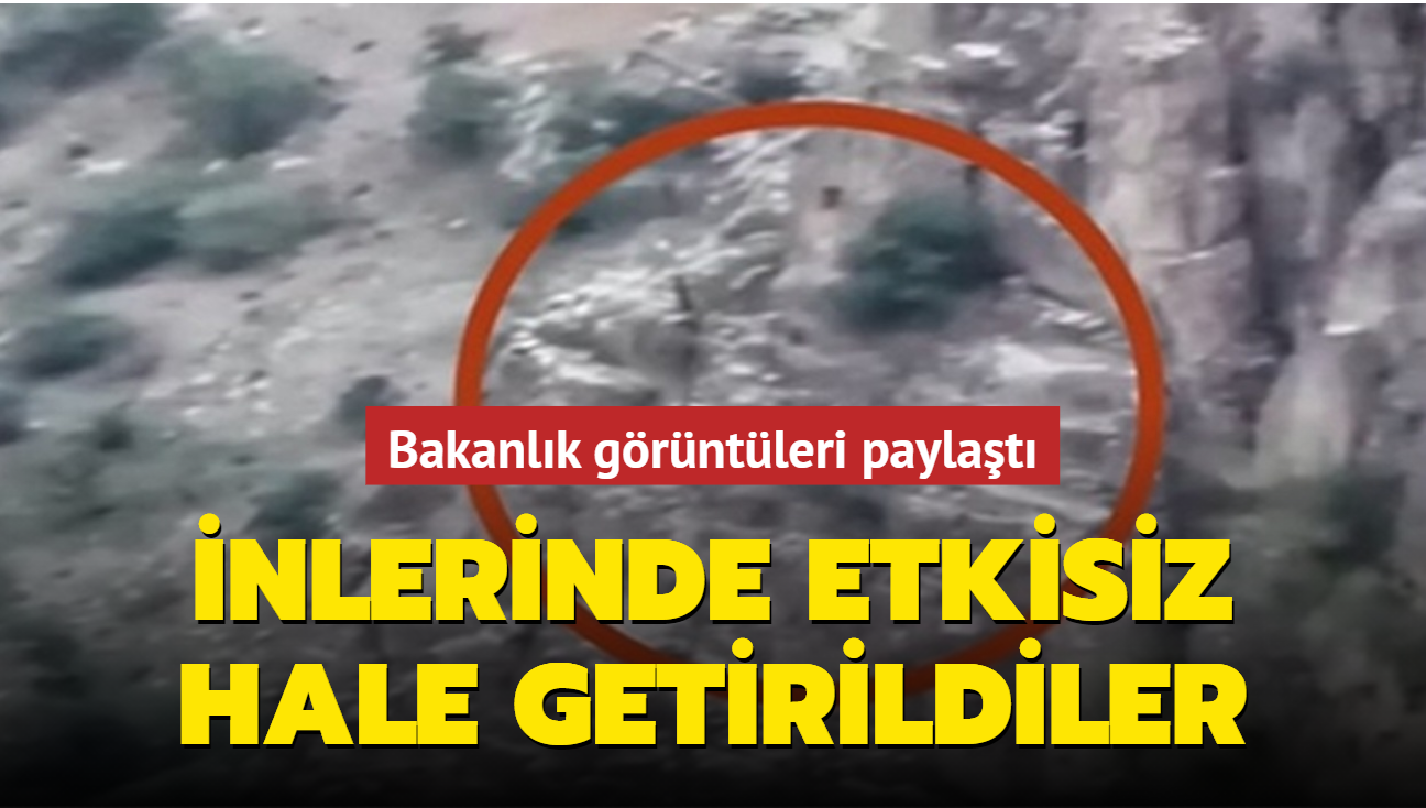 Son dakika haberi: Pene-Yldrm operasyonunda maaraya gizlenen 3 PKK'l etkisiz hale getirildi
