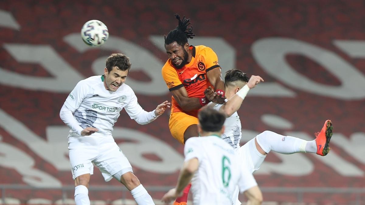 Galatasaray, Konyaspor'la stanbul'da oynad hibir ma kaybetmedi