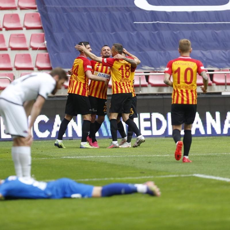 9 goll mata kazanan Hes Kablo Kayserispor