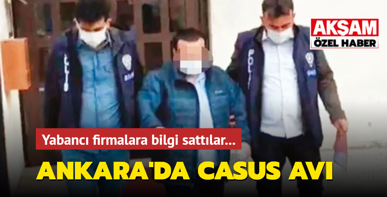 Ankara'da casus av